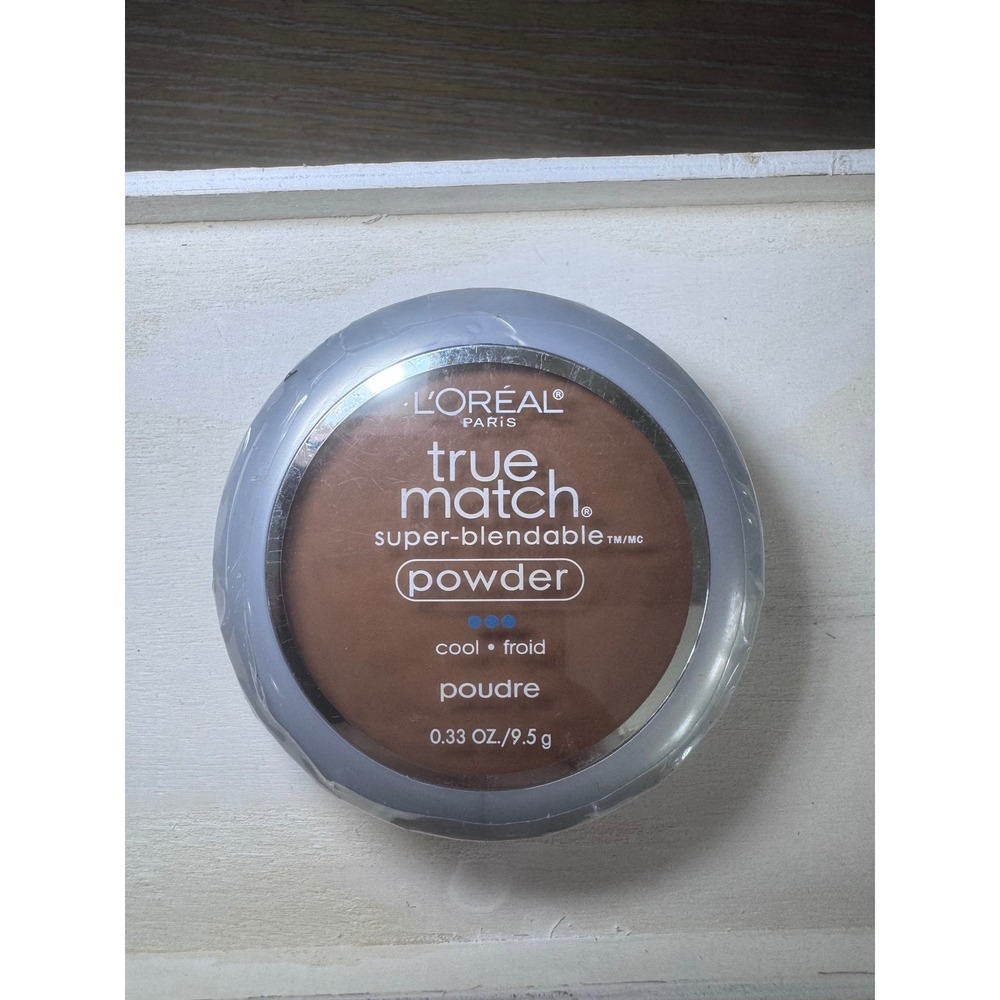 L'Oreal True Match Super-Blendable Powder C8 Cocoa Cacao Cool 0.33 oz New Sealed